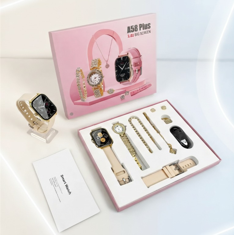 💖 A58 Smartwatch & Jewelry Set thumbnail 5