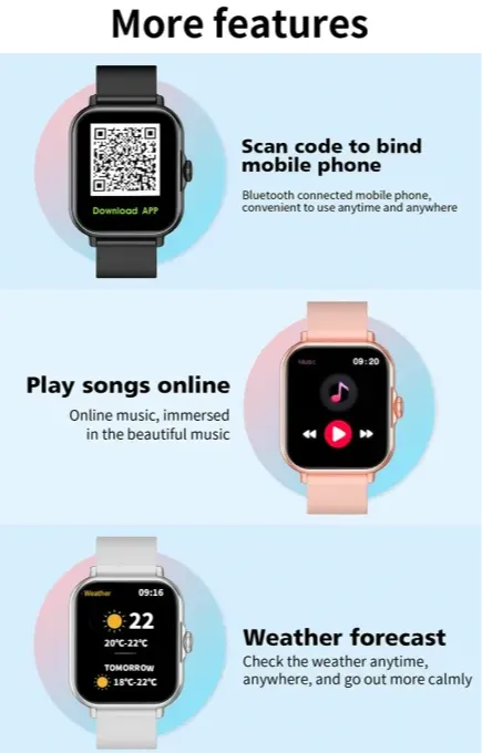 💖 A58 Smartwatch & Jewelry Set thumbnail 9