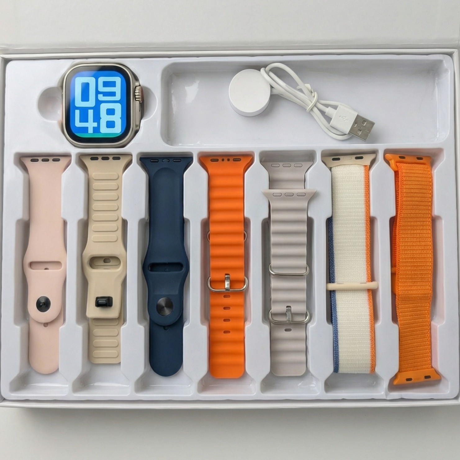 ⌚ T1000 ULTRA 3 (7+1) Strap Combo Pack thumbnail 3