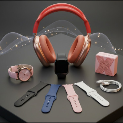 🎁 HOT-2 Series Smart Watch Gift Combo Set
